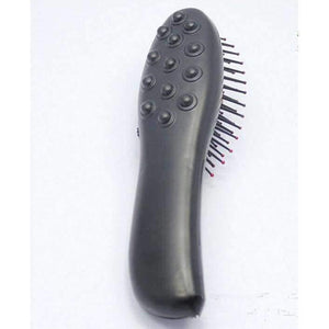 Planet Gates Heath Electric Frosted Massage Comb Vibrating Massage Hair Brush Electrodos Relaxation Massage Comb Hair Care Hotsale