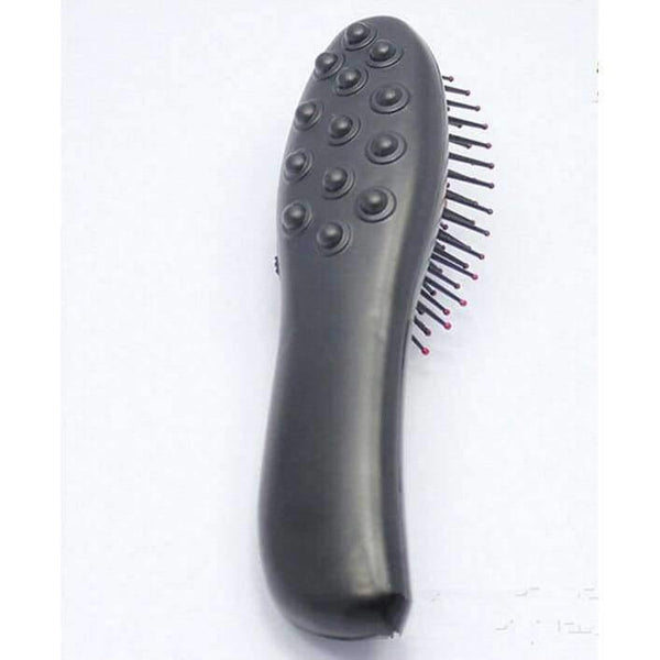 Planet Gates Heath Electric Frosted Massage Comb Vibrating Massage Hair Brush Electrodos Relaxation Massage Comb Hair Care Hotsale