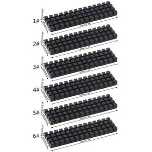 Planet Gates Heatsink Heat Sink M.2 2280 NVME SSD Thermal Pad Hard Disk Cooler