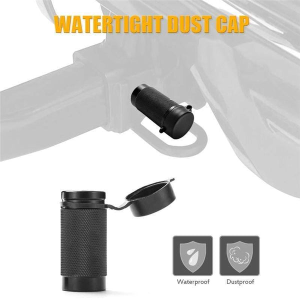 Planet Gates Heavy Duty 5/8" Trailer Hitch Pin Lock Plum Blossom Lock Core 2 Keys & Rubber Cap for Class III, IV, V Hitch Receiver