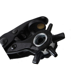 Planet Gates Heavy Duty Leather Belt Hole Punch Plier Eyelet Puncher Revolve Sewing Machine Bag Setter Tool Watchband Household Strap leather
