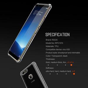 Planet Gates Heavy Duty Protection Silicone Case For Vivo X20, ROCK Anti Knock Phone Case for Vivo X20 TPU Cover Case For Vivo X20