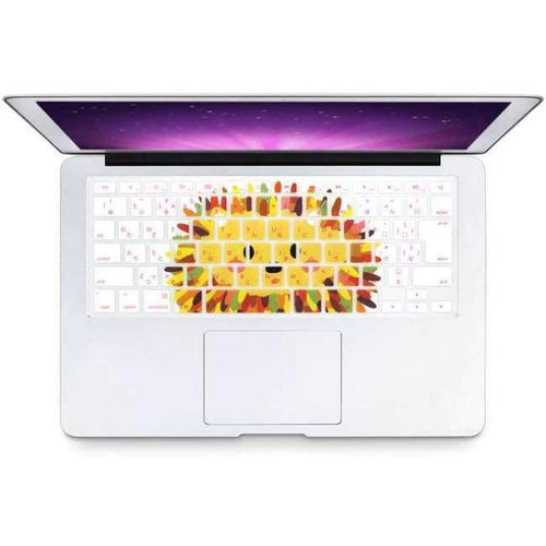 Planet Gates Hedgehog HRH Ombre Rainbow Animal Japanese Silicone Keyboard Cover Protector Skin for Macbook Air13 Pro Retina13 15 17 Laptop Accessory