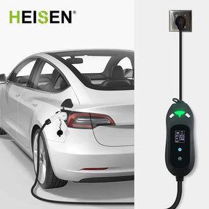 Planet Gates HEISEN 16A adjustable Type 2 Setable EU Electric Car Iec 62196 EV Charger Controller