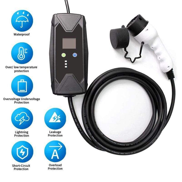Planet Gates HEISEN 16A adjustable Type 2 Setable EU Electric Car Iec 62196 EV Charger Controller