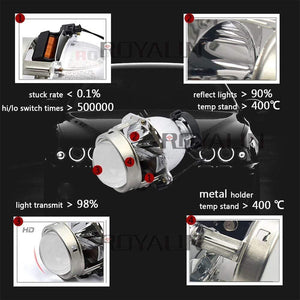 Planet Gates Hella EVOX 2.0 D2S Projector Headlight Bi Xenon Lens for BMW E39 E60 Ford Audi A6 C5 C6 W211 Passat B6 Skoda Fabia