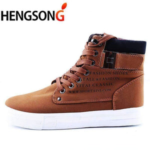 Planet Gates HENGSONG Men's Vulcanize Shoes Spring Autumn Shoes Warm Men Shoes Tenis Masculino Male Men's Vulcanize Shoes Botas Men TR871485