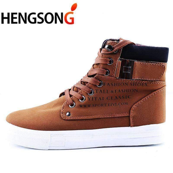 Planet Gates HENGSONG Men's Vulcanize Shoes Spring Autumn Shoes Warm Men Shoes Tenis Masculino Male Men's Vulcanize Shoes Botas Men TR871485