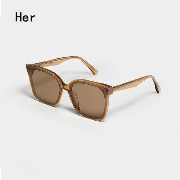 Planet Gates Her-tan Korea Brand Design GENTLE Sunglasses  Women Men Acetate Superior Quality Popular Sunglasses With  Original  Case