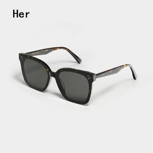 Planet Gates her-tortoise Korea Brand Design GENTLE Sunglasses  Women Men Acetate Superior Quality Popular Sunglasses With  Original  Case