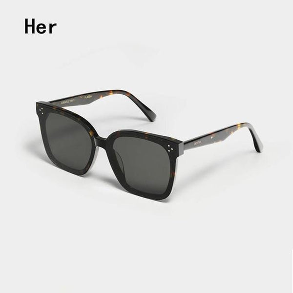 Planet Gates her-tortoise Korea Brand Design GENTLE Sunglasses  Women Men Acetate Superior Quality Popular Sunglasses With  Original  Case
