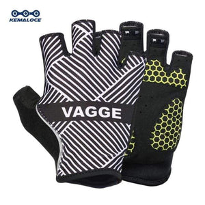 Planet Gates HG004 / M Cycling Gloves Men Women Road Racing Half Finger Summer Mittens Non-Slip Reflective Outdoor Sport Adult MTB Bike Glove