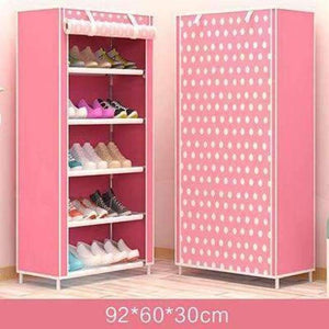 Planet Gates HH342200CS1 / China DIY Assembly Non-woven Cloth Storage Shoe Cabinet Dustproof Shoe Rack Space Saver Shoe Organizer Shelf Home Furniture