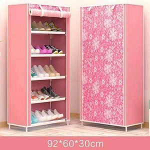 Planet Gates HH342200CS2 / China DIY Assembly Non-woven Cloth Storage Shoe Cabinet Dustproof Shoe Rack Space Saver Shoe Organizer Shelf Home Furniture