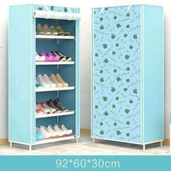 Planet Gates HH342200CS4 / China DIY Assembly Non-woven Cloth Storage Shoe Cabinet Dustproof Shoe Rack Space Saver Shoe Organizer Shelf Home Furniture