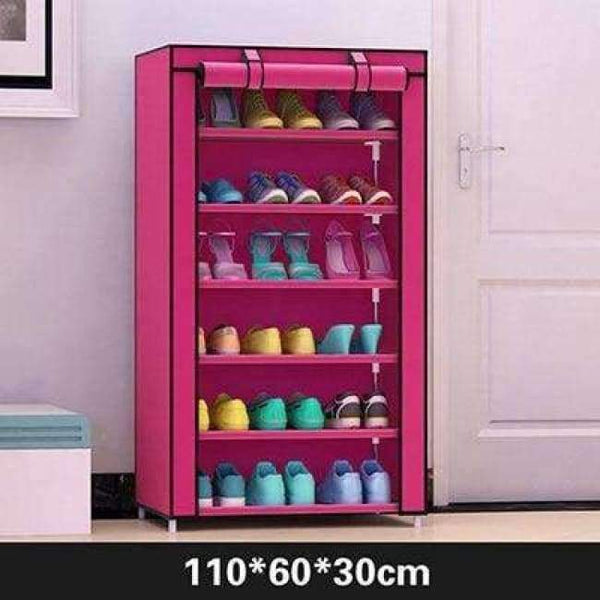 Actionclub Simple  Practical Small  Shoes  Rack Multifunction Dustproof Shoes Organizer Shelf In The Hallway Home Furniture