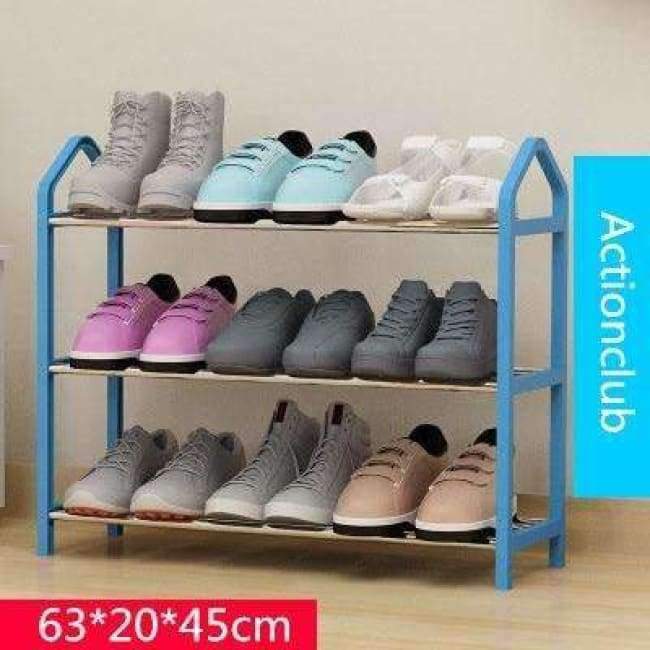 Planet Gates HH3432117BL / China Actionclub Simple Multi-layers Metal Iron Shoe Shelf Student Dormitory Shoe Storage Rack DIY Shoe Cabinet Home Furniture