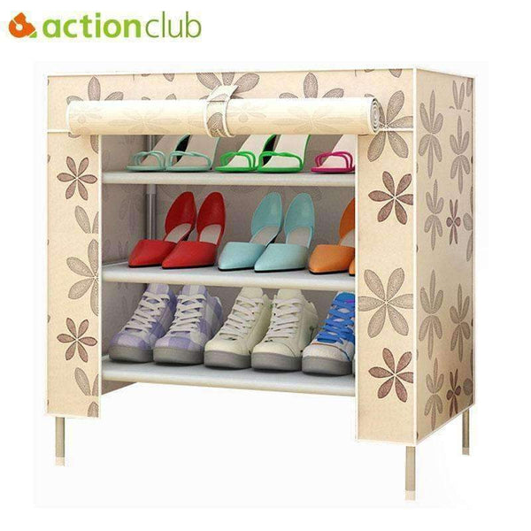 Planet Gates HH360500CS1 / China Actionclub Multifunction Storage Shoe Rack 3D Cartoon Pattern Shoe Cabinet Simple Non-woven DIY Shoe Organizer Shelf Furniture