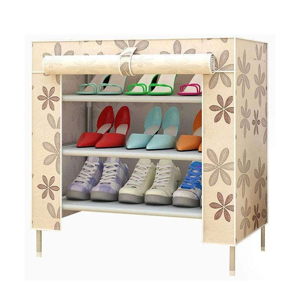 Planet Gates HH360500CS12 / China Multifunction Storage Shoe Rack 3D Cartoon Pattern Shoe Cabinet Simple Non-woven DIY Shoe Organizer Shelf Furniture