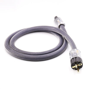 Planet Gates Hi-End 4Square hifi audio EU/US power cord pure copper power cable