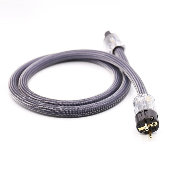 Planet Gates Hi-End 4Square hifi audio EU/US power cord pure copper power cable