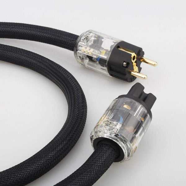 Planet Gates Hi-End copper mains AC power cable hifi audio EU power cord schuko power cable with P-029E power plug connector