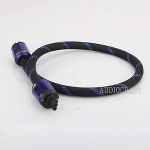 Planet Gates HI-End Pure copper US Power Cord Cable Audiophile Power Cord Cable US Plug With Figure 8 IEC C7 IEC Power Cable HIFI