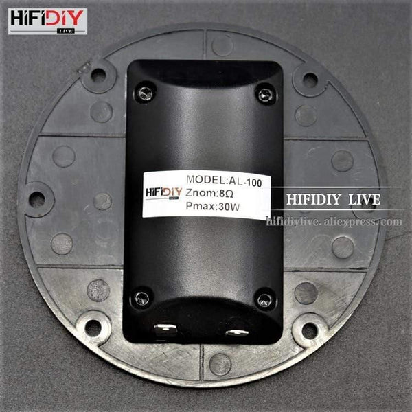 Hifi 4 Inch Tweeter Speaker Unit 8 OHM 30W Treble Loudspeaker AL-100 Super Belt Type High Loudspeaker