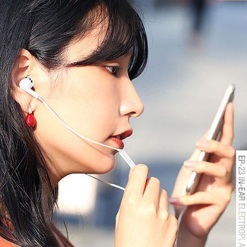 Planet Gates Hifi Earphone In-Ear 3.5mm Original USAMS AUX with Mic Wire Control for iphone Xiaomi mobile phone MP3 headphone