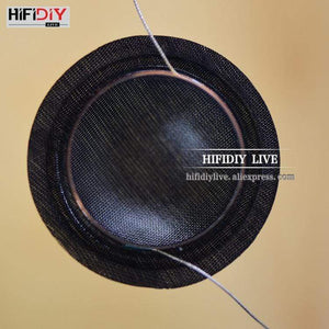 Planet Gates HIFIDIY LIVE 2pcs/set 1 inch 25.4 25.5mm Tweeter Voice Coil soft black/Transparent Silk Membrane Treble Speaker Repair Parts DIY
