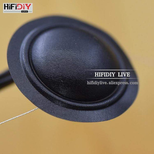 Planet Gates HIFIDIY LIVE 2pcs/set 1 inch 25.4 25.5mm Tweeter Voice Coil soft black/Transparent Silk Membrane Treble Speaker Repair Parts DIY