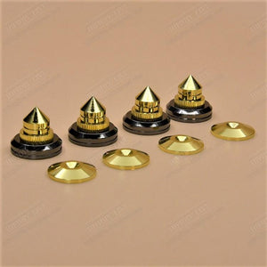 Planet Gates HIFIDIY LIVE 4 Sets or 4 PCS speakers Stand Feet Foot Pad Pure copper silver loudspeaker box Spikes Cone Floor Foot Nail M28*26