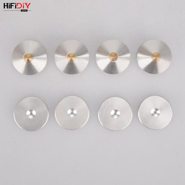 Planet Gates HIFIDIY LIVE 4PCS 4Sets speaker Stand Feet Foot Pad aluminium alloy metal (NOT natural wood ) Spikes Cone Floor Foot Nail M23*20