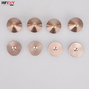 Planet Gates HIFIDIY LIVE 4PCS 4Sets speaker Stand Feet Foot Pad aluminium alloy metal (NOT natural wood ) Spikes Cone Floor Foot Nail M23*20