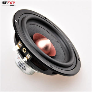 HIFIDIY LIVE Hi-Fi 4.5 INCH DIY Full Frequency Speaker Unit 4 8OHM 50W Neodymium Magnetic High Alto Bass Loudspeaker QF4-116NS