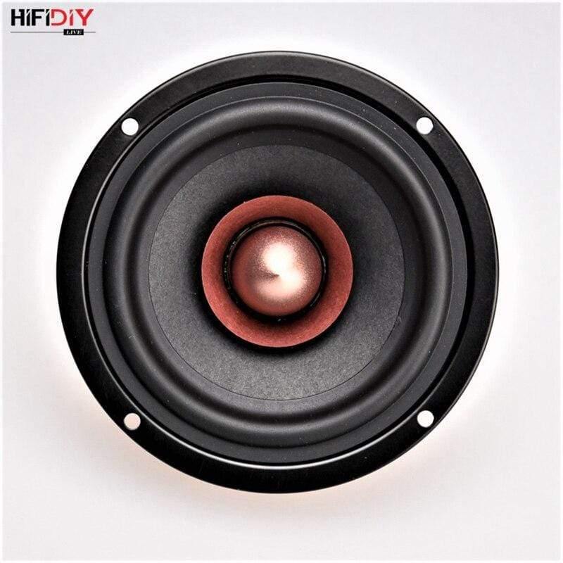 HIFIDIY LIVE Hi-Fi 4.5 INCH DIY Full Frequency Speaker Unit 4 8OHM 50W Neodymium Magnetic High Alto Bass Loudspeaker QF4-116NS