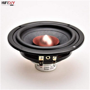 HIFIDIY LIVE Hi-Fi 4.5 INCH DIY Full Frequency Speaker Unit 4 8OHM 50W Neodymium Magnetic High Alto Bass Loudspeaker QF4-116NS