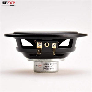 HIFIDIY LIVE Hi-Fi 4.5 INCH DIY Full Frequency Speaker Unit 4 8OHM 50W Neodymium Magnetic High Alto Bass Loudspeaker QF4-116NS
