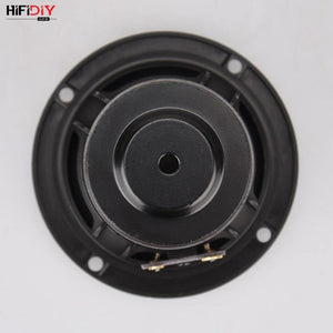 HIFIDIY LIVE Hifi 3.7 Inch 93mm Full Frequency Speaker Unit 4 OHM 30W High Alto Bass Loudspeaker P3-93 Titanium Carbon Fiber