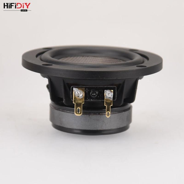 HIFIDIY LIVE Hifi 3.7 Inch 93mm Full Frequency Speaker Unit 4 OHM 30W High Alto Bass Loudspeaker P3-93 Titanium Carbon Fiber