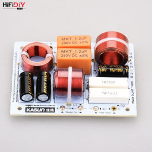Planet Gates HIFIDIY LIVE  L-380C 3 Way 3 speaker Unit (tweeter + mid +bass )HiFi Home Speakers audio  Frequency Divider Crossover Filters