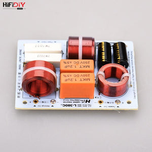 Planet Gates HIFIDIY LIVE  L-380C 3 Way 3 speaker Unit (tweeter + mid +bass )HiFi Home Speakers audio  Frequency Divider Crossover Filters
