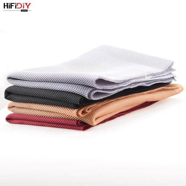 Planet Gates HIFIDIY LIVE Speaker Grill Cloth Stereo Fabric Gille Mesh Cloth Speaker Protective Accessories White Brown Silver Black 1.5*0.5