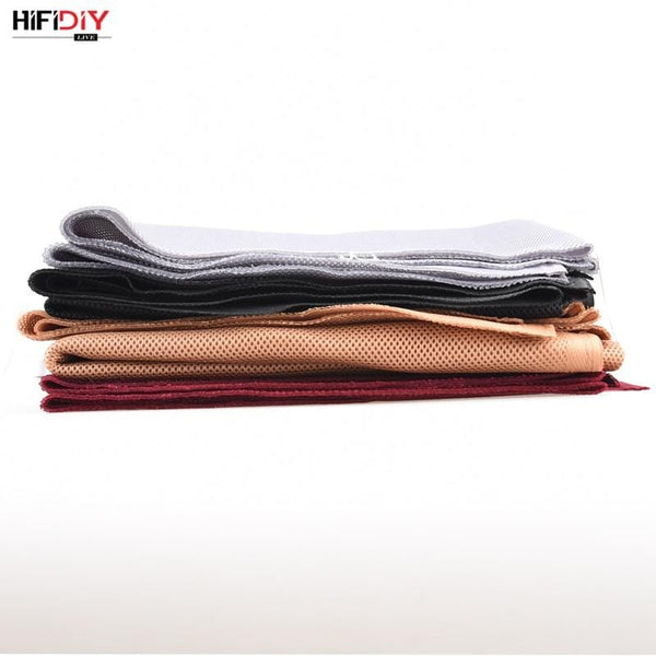 Planet Gates HIFIDIY LIVE Speaker Grill Cloth Stereo Fabric Gille Mesh Cloth Speaker Protective Accessories White Brown Silver Black 1.5*0.5