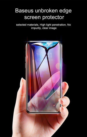 Planet Gates High Definition / For iPhone Xr Baseus 0.23mm Screen Protector For iPhone XS Max XR Tempered Glass Front Cover Protective Glass For iPhone Xsmax For iPhonexs