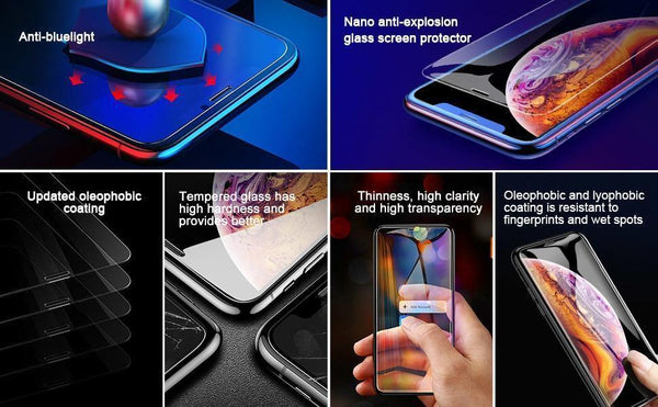 Planet Gates High Definition / For iPhone Xr Baseus 0.3mm Screen Protector Tempered Glass For iPhone X Xs Max XR Front Cover Protection Toughened Glass Film For iPhone Xsmax