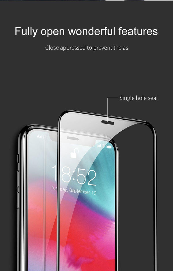 Planet Gates High Definition / For iPhone XR Baseus 0.3mm Screen Protector Tempered Glass For iPhone Xs Max X Xr S Soft Edge 3D Full Cover Protective Glass For iPhone Xsmax
