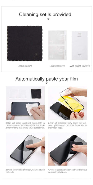 Planet Gates High Definition / For iPhone XR Baseus 0.3mm Screen Protector Tempered Glass For iPhone Xs Max X Xr S Soft Edge 3D Full Cover Protective Glass For iPhone Xsmax