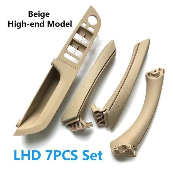 Planet Gates High-end Set Beige LHD Left Hand Driver Interior Door Pull Handle Full Set For BMW 3 Series E90 E91 316 318 320 325 328i