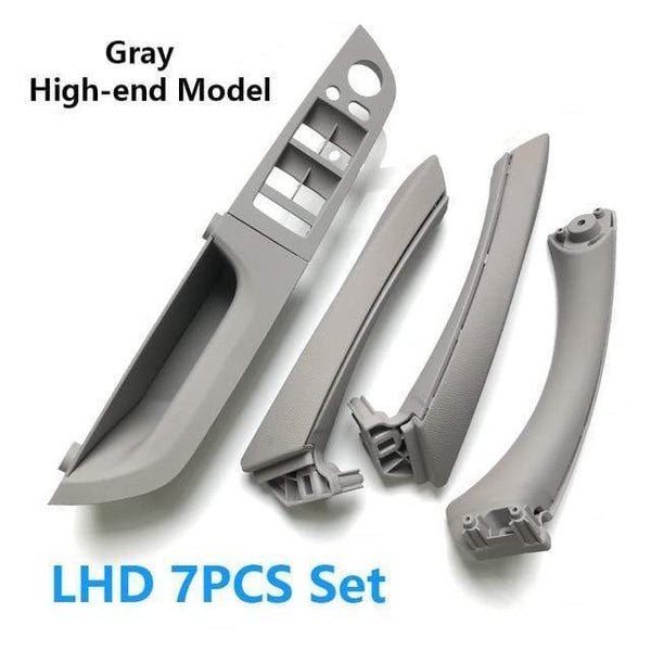 Planet Gates High-end Set Gray LHD Left Hand Driver Interior Door Pull Handle Full Set For BMW 3 Series E90 E91 316 318 320 325 328i